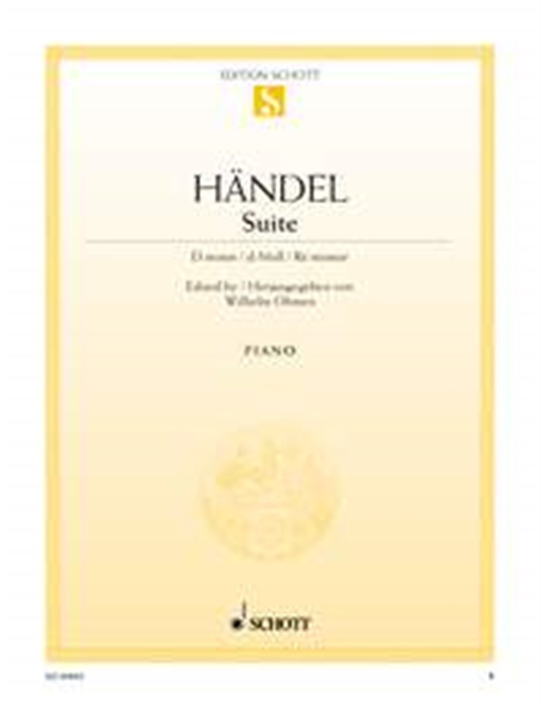 Suite d-Moll HWV 437 (HHA II/4 - Walsh 1733 No. 4)
